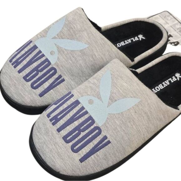 PLAYBOY Bunny Logo Memory Foam Indoor/Outdoor Slippers main image 7